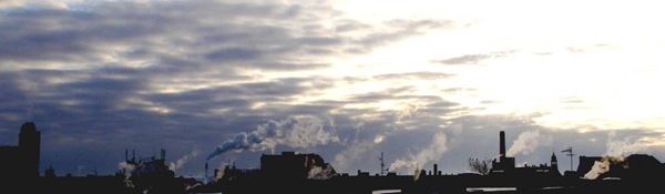 Über den Dächern von Bremerhaven