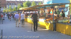 Wochenmarkt in Geestemünde 