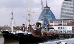 Der "Seefalke" im Alten Hafen in Bremerhaven | Foto: Hermann Schwiebert