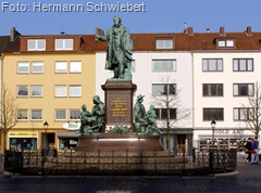 Das Bürgermeister-Smith-Denkmal in Bremerhaven