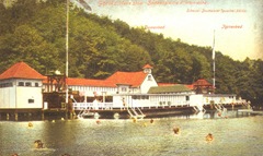 Badeanstalt an der Weinlache um 1920