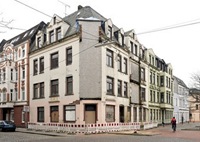 Das 1908 errichtete Gründerzeitgebäude Potsdamer Straße 10 wurde abgerissen. | Foto: Nordsee-Zeitung/ls vom 20. März 2012