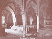 Die heutige Krypta in der Görlitzer Peterskirche