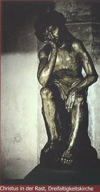 Figur in der Dreifaltifkeitskirche