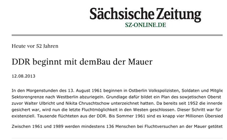 Heute vor 52 Jahren