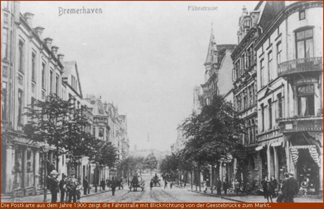 Die Fährstraße in alten und neuen Ansichten