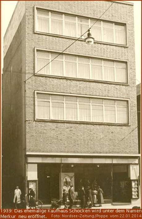 1939 Kaufhaus Merkur wird eröffnet