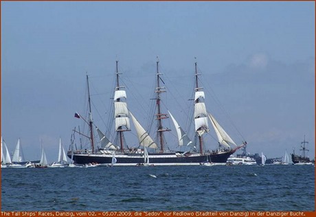 Die "Sedov" kommt nach Bremerhaven