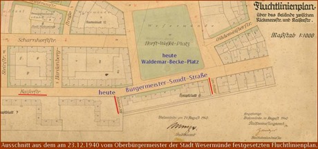 ehemaligen Kaiserstraße