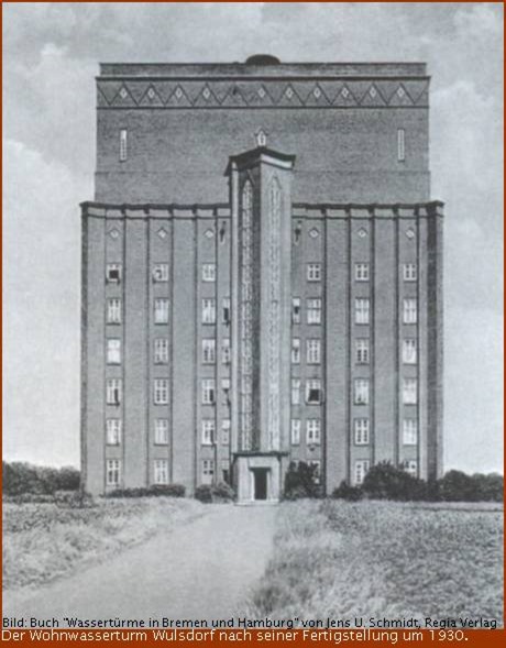 Der Wohnwasserturm von Wulsdorf