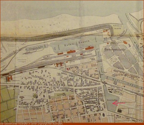 Karte Holzhafen alt