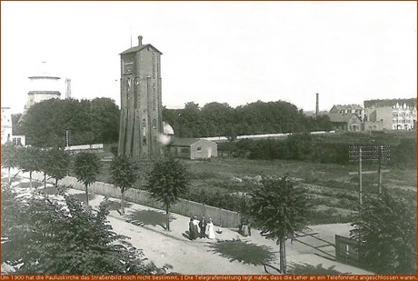 Wassertürme (Schwoon hinten, Eits vorn, 1900)