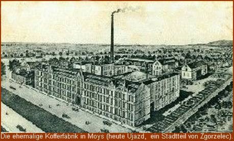 Kofferfabrik in Moys