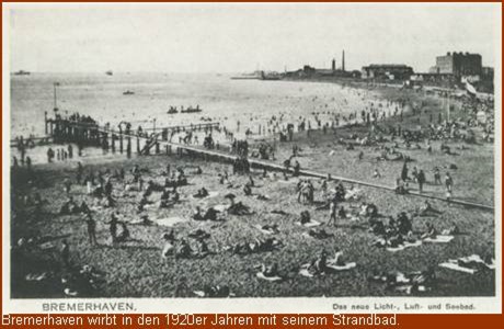 Ein Weserstrandbad ohne Badeerlaubnis