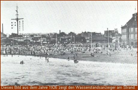 Ein Weserstrandbad ohne Badeerlaubnis