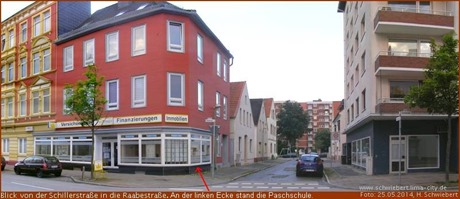 25. Mai 2014 | An der Schillerstraße/Ecke Raabestraße wurde im Frühjahr 1863 die neue vierklassige Paschschule bezogen.