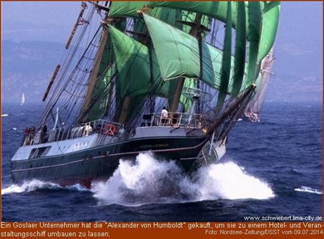 Segelschiff "Alexander von Humboldt"