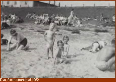 Ein Weserstrandbad ohne Badeerlaubnis