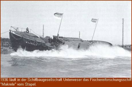 Schiffbaugesellschaft Unterweser im Jahre 1936