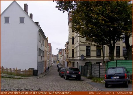 Auf den Sülten mit Blick zur Hafenstraße