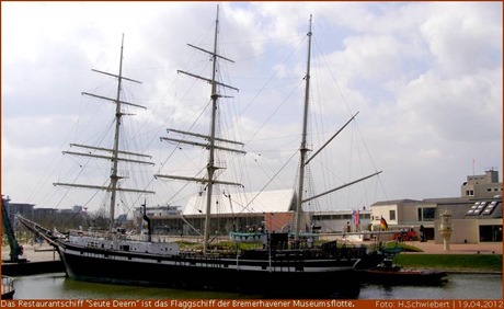 Museums-Flagschiff Seute Deern in Bremerhaven