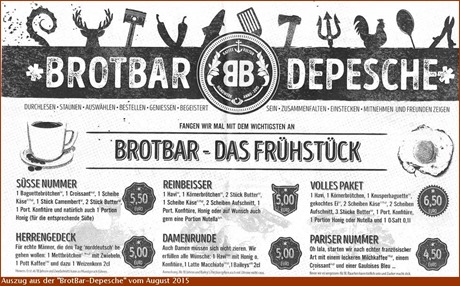 BrotBar-Depesche