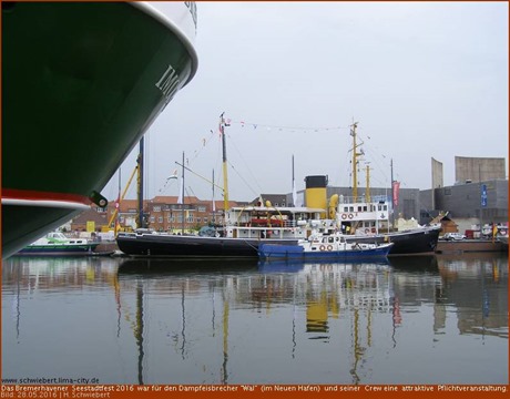 Dampf-Eisbrecher "Wal" nach Wilhelmshaven