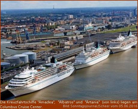 Kreuzfahrtstandort Bremerhaven