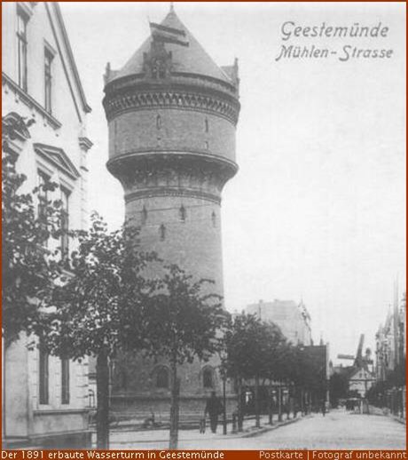 125 Jahre Wasserturm in Geestemünde