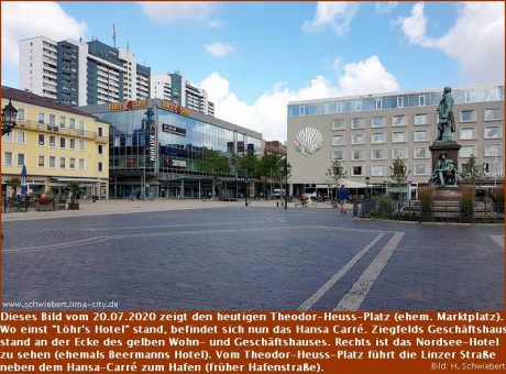 W. und F. Ziegfeld ehemalige Marktplatz heute