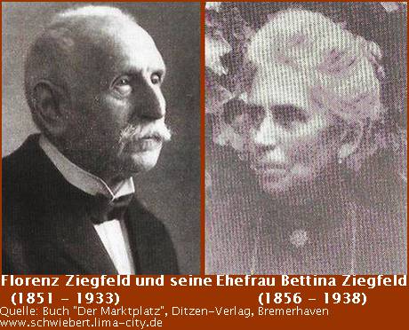 florenz ziegfeld (1851-1933) und seine ehefrau betty ziegfeld (1856-1938)