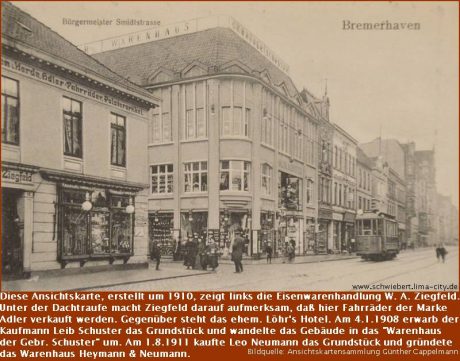 w. und f. ziegfeld um 1910