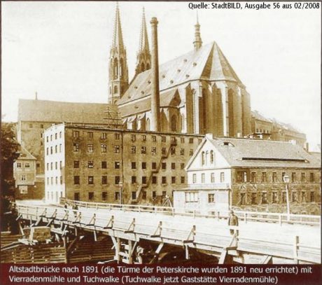 Die Görlitzer Altstadtbrücke