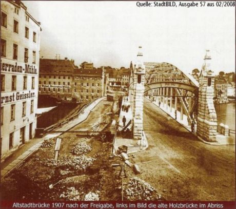 Die Görlitzer Altstadtbrücke