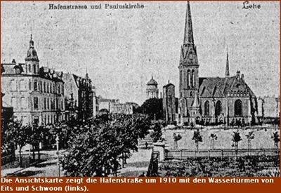 Bremerhaven-Lehe Hafenstrasse um 1910