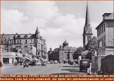 Bremerhaven-Lehe Hafenstrasse um 1950