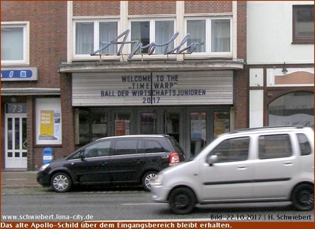 Das Apollo-Kino in Bremerhaven