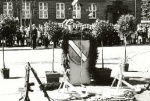 Vereidigung auf dem Kasernengelände